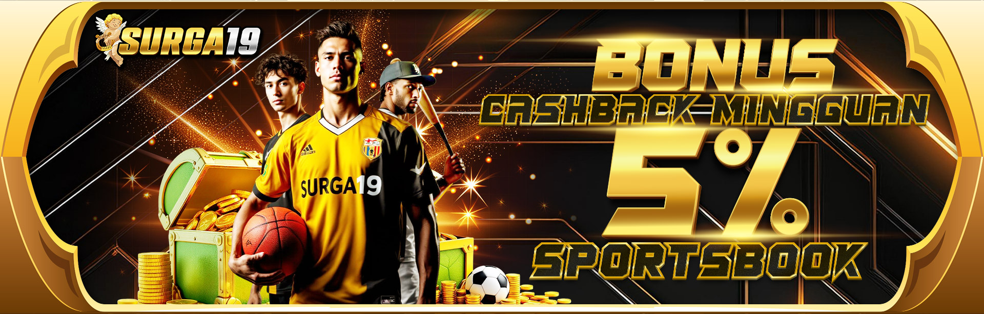 BONUS CASHBACK 5% SPORT