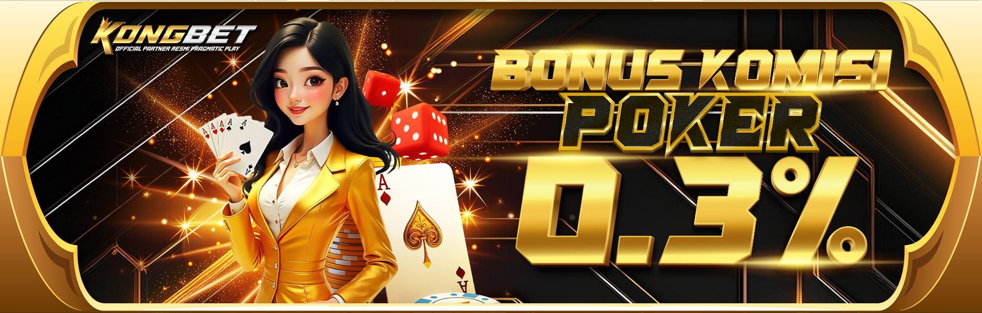 BONUS KOMISI POKER 0.3%