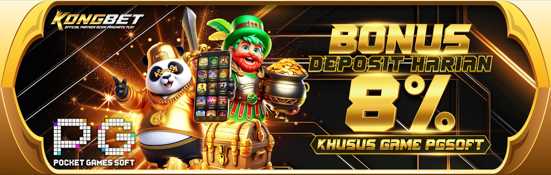 BONUS DEPOSIT HARIAN 8% PGSOFT