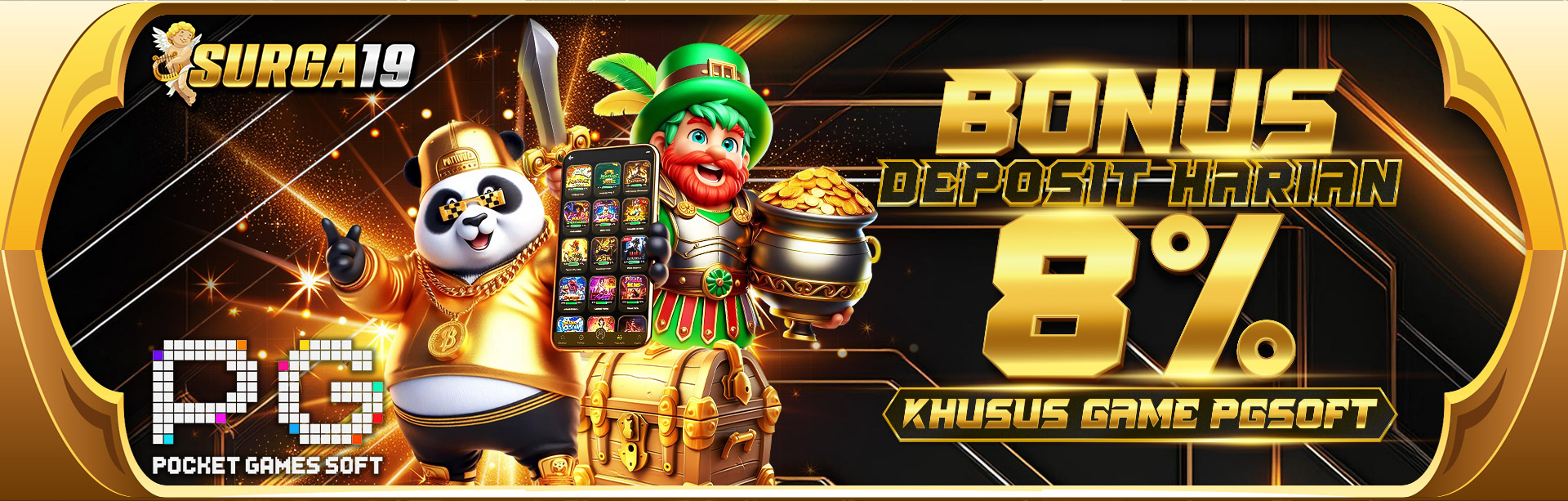 BONUS DEPOSIT HARIAN 8% PGSOFT