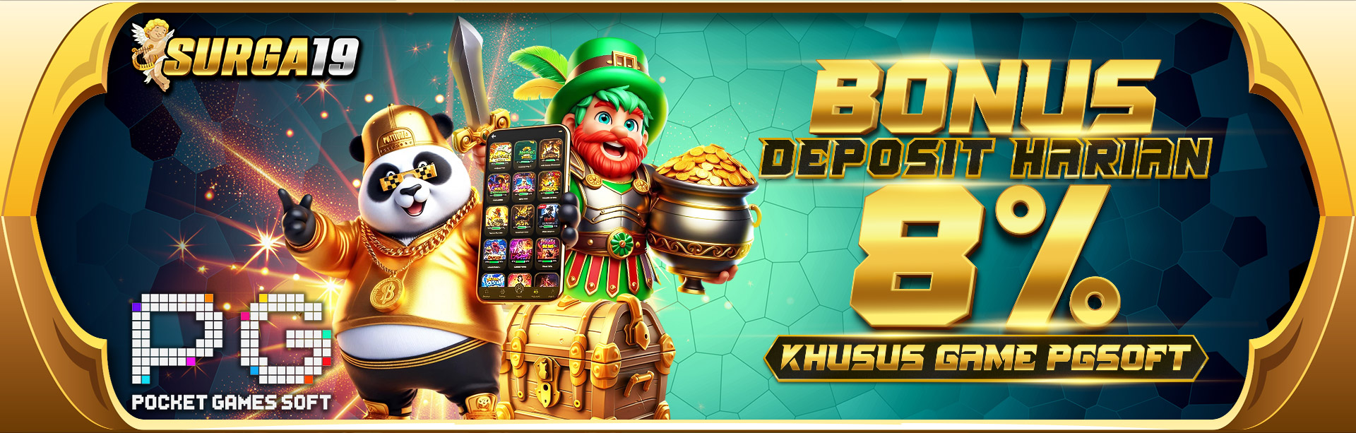 BONUS DEPOSIT HARIAN 8% PGSOFT