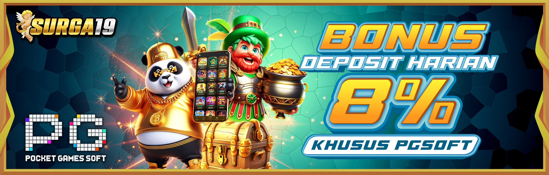 BONUS DEPOSIT HARIAN 8% PGSOFT