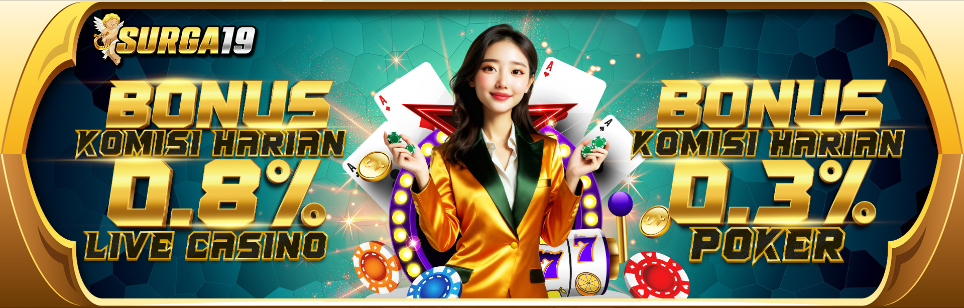BONUS KOMISI CASINO & POKER