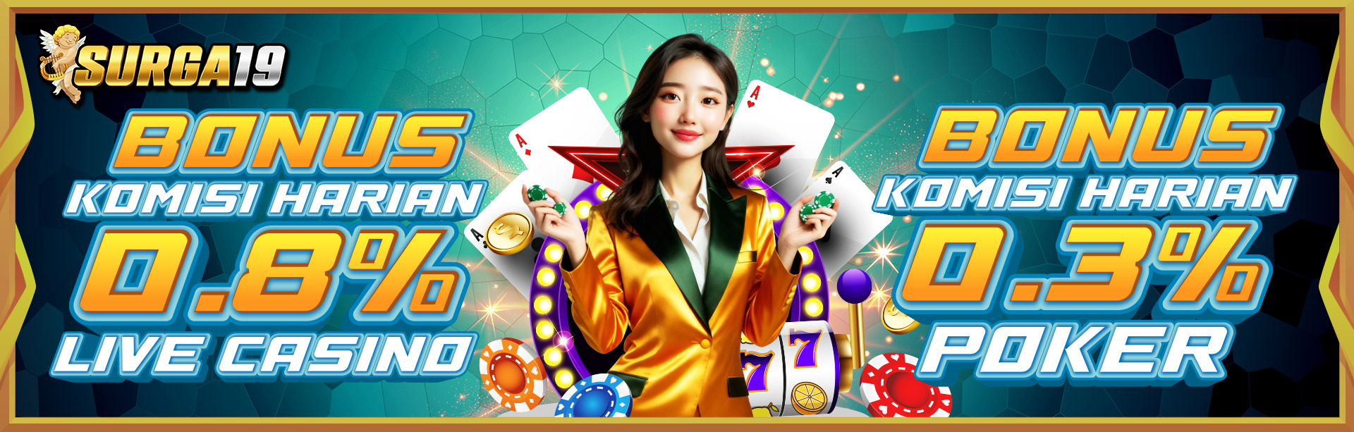 BONUS KOMISI CASINO & POKER
