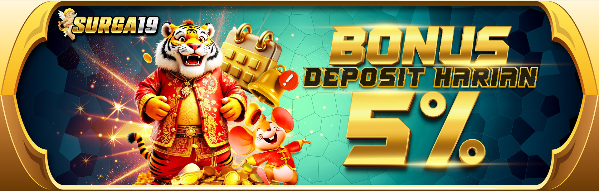 BONUS DEPOSIT HARIAN 5%