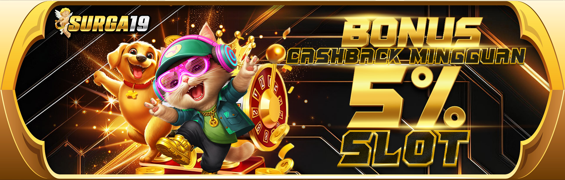 BONUS CASHBACK 5% SLOT