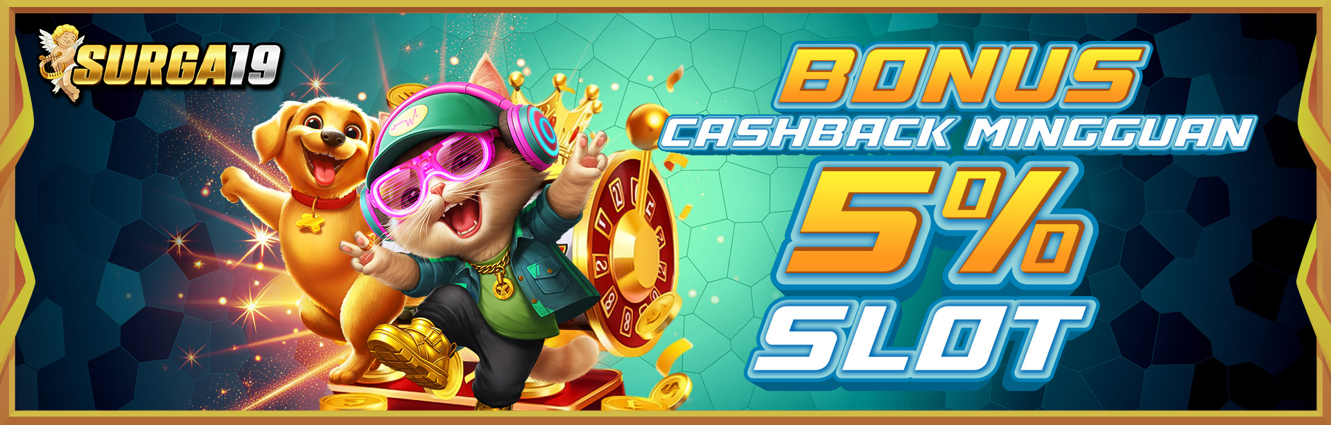 BONUS CASHBACK 5% SLOT