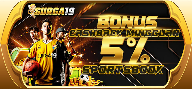 BONUS CASHBACK 5% SPORT
