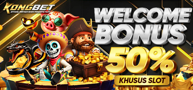 BONUS NEW MEMBER 50% SLOT DIAWAL