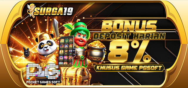 BONUS DEPOSIT HARIAN 8% PGSOFT