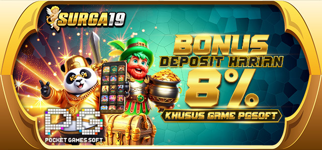 BONUS DEPOSIT HARIAN 8% PGSOFT