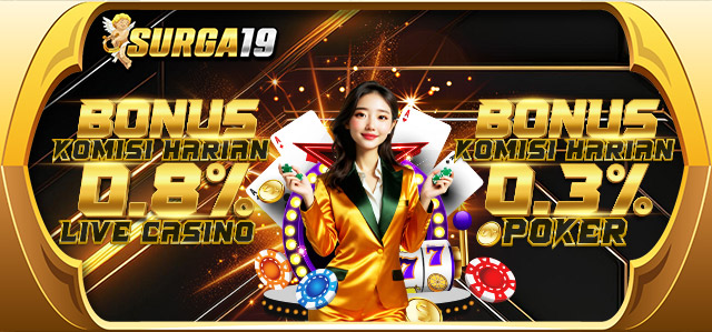 BONUS KOMISI CASINO & POKER