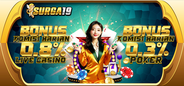 BONUS KOMISI CASINO & POKER