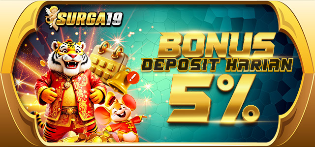 BONUS DEPOSIT HARIAN 5%