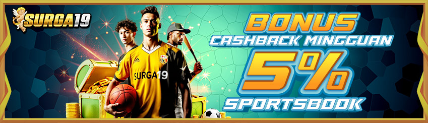 BONUS CASHBACK 5% SPORT