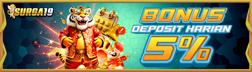 BONUS DEPOSIT HARIAN 5%