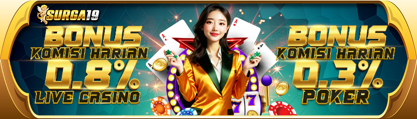 BONUS KOMISI CASINO & POKER