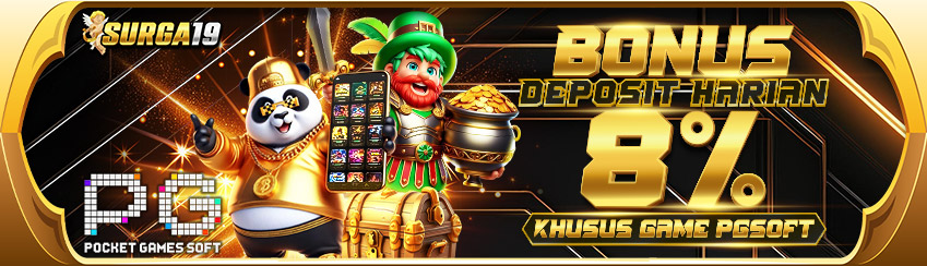 BONUS DEPOSIT HARIAN 8% PGSOFT