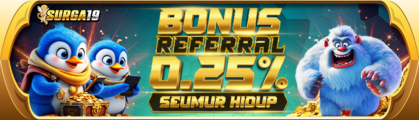 BONUS REFERRAL TURNOVER 0.25%