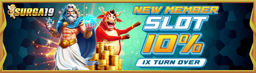 NEW MEMBER SLOT 10% (1X TO)